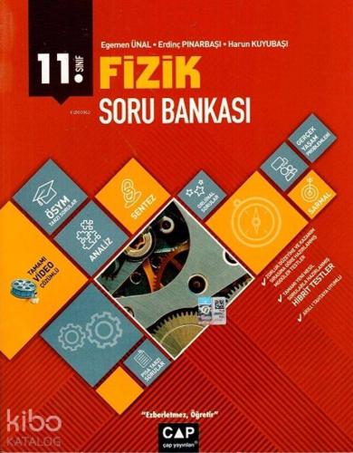 Çap Yayınları 11. Sınıf Anadolu Lisesi Fizik Soru Bankası Çap
