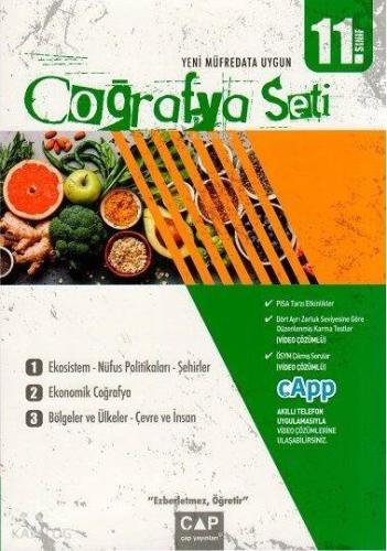 Çap Yayınları 11. Sınıf Coğrafya Seti Çap
