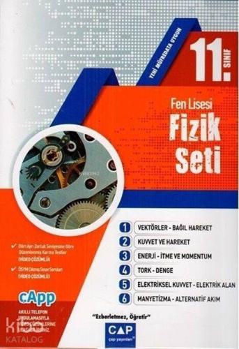 Çap Yayınları 11. Sınıf Fen Lisesi Fizik Seti Çap