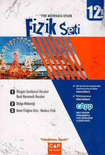 Çap Yayınları 12. Sınıf Anadolu Lisesi Fizik Seti Çap