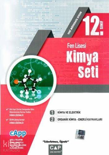 Çap Yayınları 12. Sınıf Fen Lisesi Kimya Seti Çap