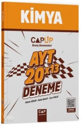 Çap Yayınları AYT Kimya 20 X 13 Up Deneme | Hakan Güler | Çap Yayınlar