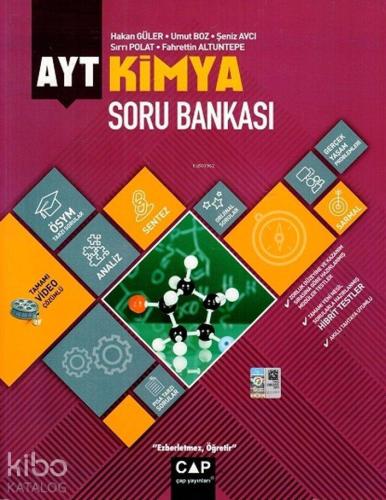 Çap Yayınları AYT Kimya Soru Bankası Çap