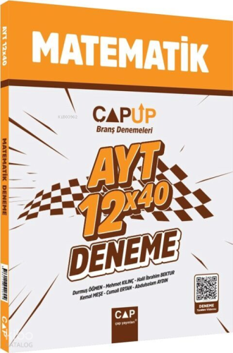 Çap Yayınları AYT Matematik 12 x 40 Up Deneme | Durmuş Öğmen | Çap Yay