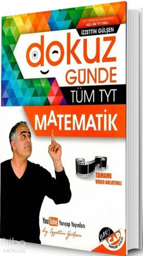 Çap Yayınları Dokuz Günde Tüm TYT Matematik Yarı Çap