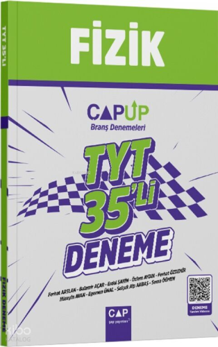 Çap Yayınları TYT Fizik 35 li Deneme | Balamir Açar | Çap Yayınları (B