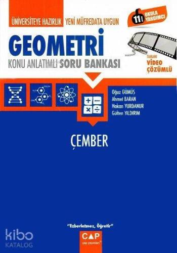 Çap Yayınları Üniversiteye Hazırlık Geometri Çember Konu Anlatımlı Sor