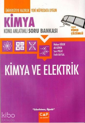 Çap Yayınları Üniversiteye Hazırlık Kimya ve Elektrik Konu Anlatımlı Soru Bankası Çap