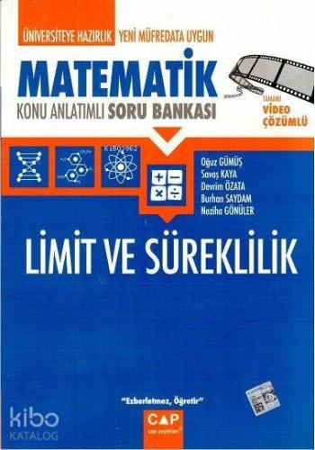 Çap Yayınları Üniversiteye Hazırlık Matematik Limit ve Süreklilik Konu