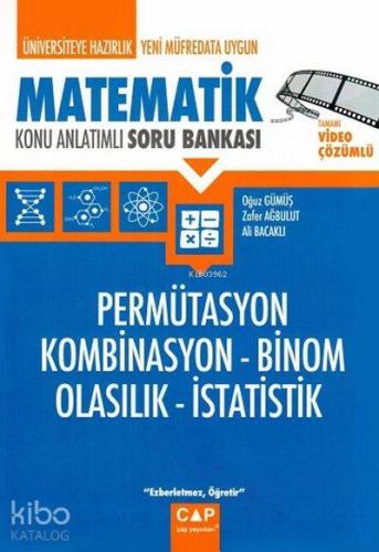Çap Yayınları Üniversiteye Hazırlık Matematik Permütasyon Kombinasyon 