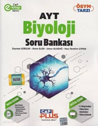 Çap Yks Ayt Plus S.B. Biyoloji - 2023 | Kolektif | Çap Yayınları