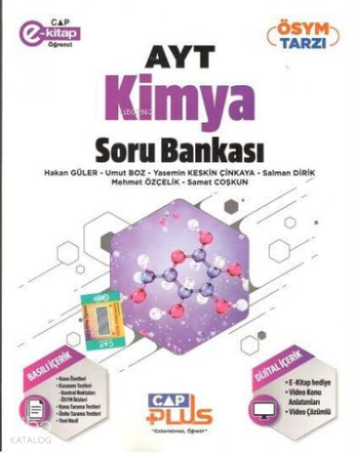 Çap Yks Ayt Plus S.B. Kimya - 2023 | Kolektif | Çap Yayınları