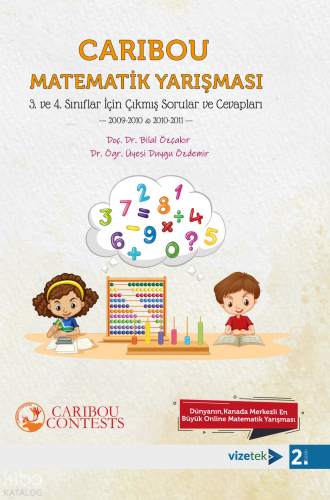 Caribou Matematik Yarışması 3. Ve 4.Sınıf | Kolektif | Vizetek Yayıncı
