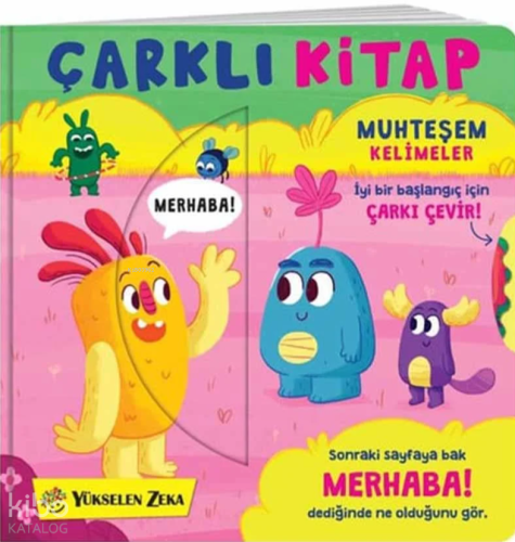 Çarklı Kitap - Muhteşem Kelimeler (12-36 Ay) | Kolektif | Yükselen Zek