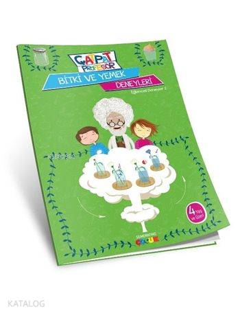 Çat Pat Profesör ile Bitki ve Yemek Deneyleri (4+ Yaş); Eğlenceli Deneyler 2