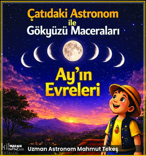 Çatıdaki Astronom ile Gökyüzü Maceraları ;Ay'ın Evreleri | Mahmut Teke