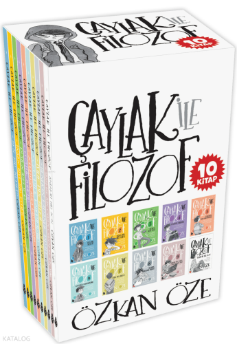 Çaylak ile Filozof Seti (10 Kitap) | Özkan Öze | Uğurböceği Yayınları