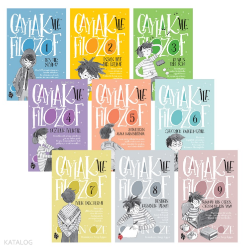 Çaylak ile Filozof Seti (9 Kitap) | Özkan Öze | Uğurböceği Yayınları