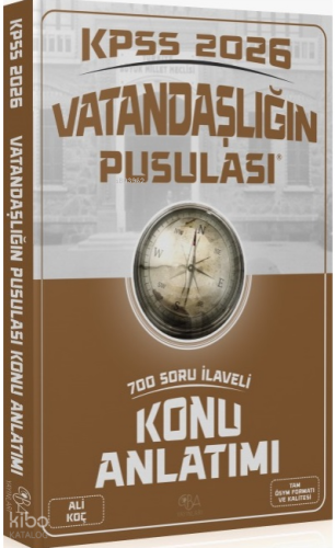 CBA Yayınları 2026 KPSS Vatandaşlık Vatandaşlığın Pusulası Konu Anlatımı