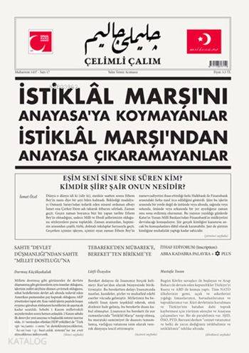 Çelimli Çalım; Türk Milliyetçilerinin Mecmuası Yıl: 2 Sayı: 17 | Kolek
