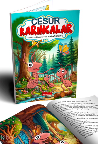 Cesur Karıncalar (Renkli Resimli 1. ve 2. Sınıflara - 6+Yaş) | Murat S