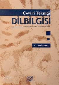 Çeviri Tekniği Dilbilgisi | Eyüp Sabri Yarmalı | Nobel Yayın Dağıtım