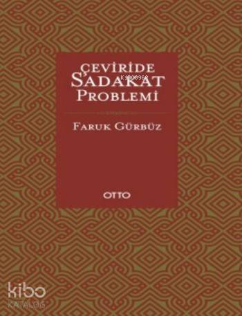 Çeviride Sadakat Problemi (Ciltli)