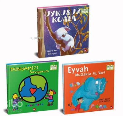 Çevreyi Koruyorum Set - Organik Kitap (3 Kitap Takım)