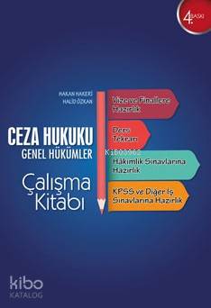 Ceza Hukuku Genel Hükümler Çalışma Kitabı; Cep Boy