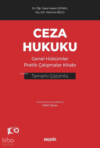 Ceza Hukuku Genel Hükümler Pratik Çalışmalar Kitabı