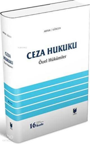 Ceza Hukuku Özel Hükümler
