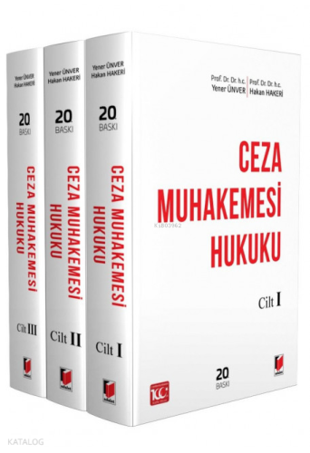 Ceza Muhakemesi Hukuku (3 Cilt)