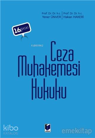 Ceza Muhakemesi Hukuku
