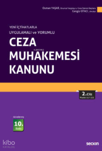 Ceza Muhakemesi Kanunu (2 cilt)