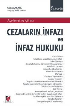 Cezaların İnfazı ve İnfaz Hukuku