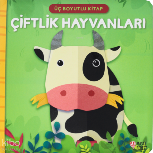 Çiftlik Hayvanları;Üç Boyutlu Kitap | Kolektif | Masalperest