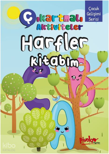 Çıkartmalı Aktiviteler Harfler Kitabım | Buçe Dayı | Pinokyo Yayınları
