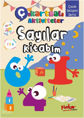 Çıkartmalı Aktiviteler Sayılar Kitabım | Buçe Dayı | Pinokyo Yayınları