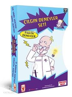 Çılgın Deneyler Seti; Dr. Grips'in Laboratuvarı - 4 Kitap