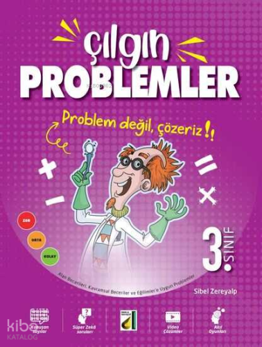 Çılgın Problemler 3. Sınıf | Kolektif | Damla Eğitim
