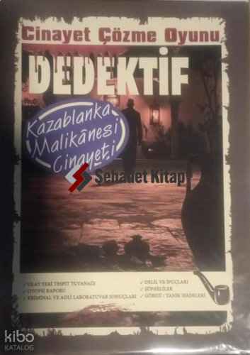 Cinayet Çözme Oyunu Dedektif - Kazablanka Malikanesi Cinayeti