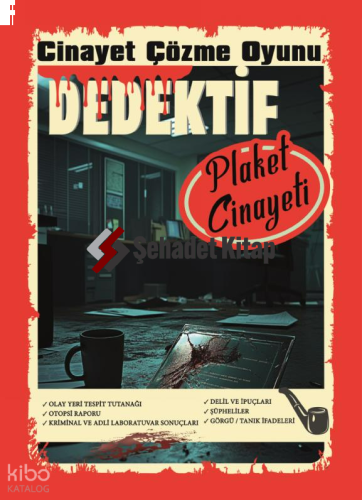 Cinayet Çözme Oyunu Dedektif - Plaket Cinayeti