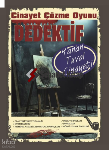 Cinayet Çözme Oyunu Dedektif - Yanan Tuval Cinayeti