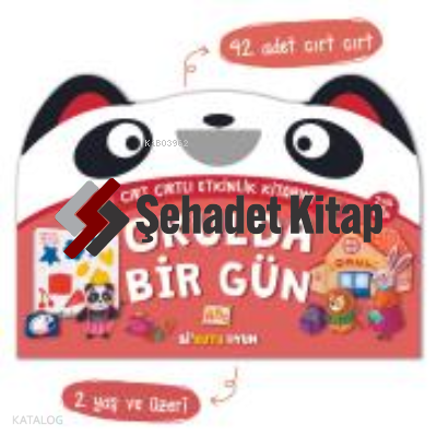 Cırt Cırtlı Etkinlik Kitabım – Okulda Bir Gün (2+ Yaş) | Ayşenur Kurtu