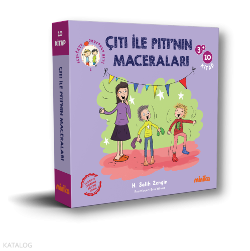 Çıtı ile Pıtı’nın Maceraları (10 Kitaplık Set) | H. Salih Zengin | Min