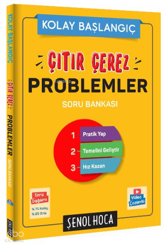Çıtır Çerez Problemler Soru Bankası | Kolektif | Şenol Hoca Yayınları