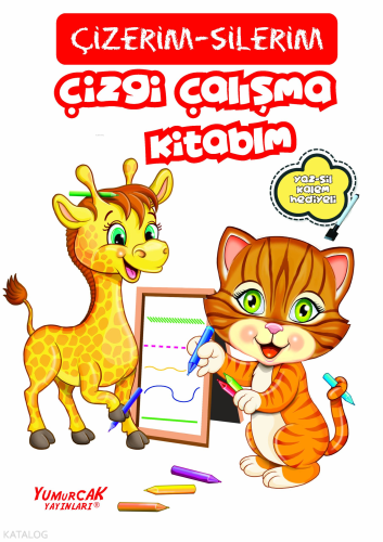 Çizerim - Silerim - Çizgi Çalışma Kitabım
