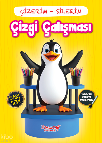 Çizerim Silerim – Çizgi Çalışması | Kolektif | Yumurcak Yayınları