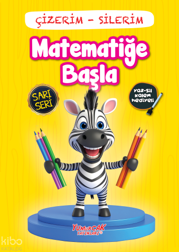 Çizerim Silerim – Matematiğe Başla | Kolektif | Yumurcak Yayınları