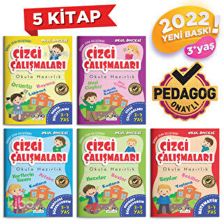 Çizgi Çalışmaları Poşetli 5 Kitap
